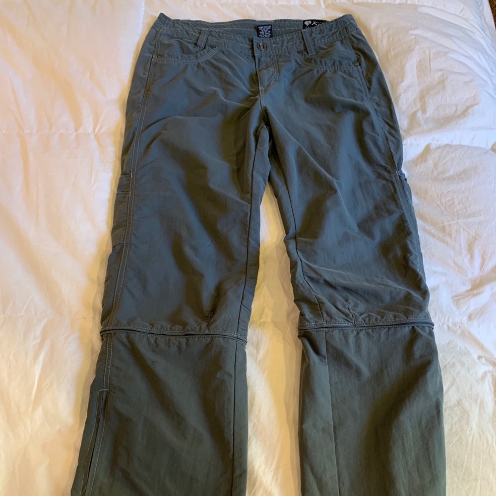 Kuhl Womens 10 Convertible Pants Zip Off